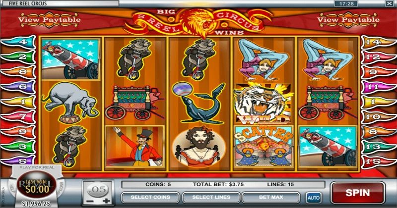 Play in 5 Reel Circus Slot Online from Rival Gaming for free now | www.free-sex-pix.net