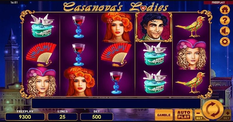 Play in Casanova’s Ladies Slot Online from Amatic for free now | www.free-sex-pix.net